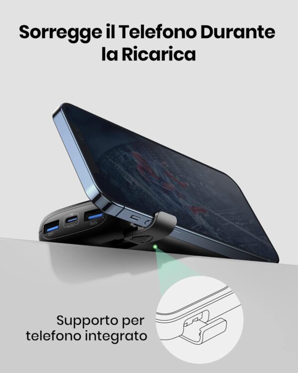 "Power on the Go: The Compact 10000mAh INIU Charger with Fast Charging and Handy Phone Holder!" - Image 9