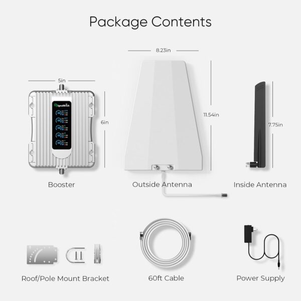 Revolutionary 5G Signal Booster: Smart LCD Display for Ultimate Coverage Up to 3,000 sq ft – FCC Approved for All U.S. Carriers! - Image 5