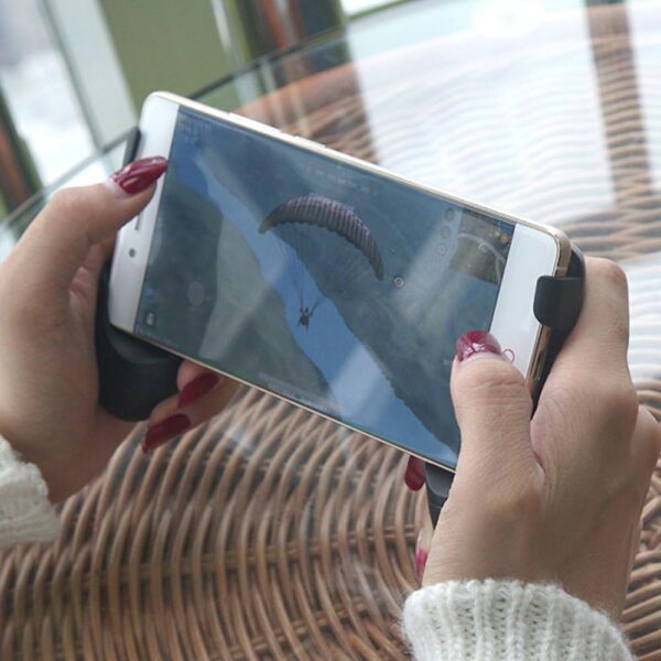 Universal Mobile Game Joystick Spiral Mini Joystick Game Handle Grip Controller Rocker Joypad Foldable Stand Holder for Cellphones (Handle Holder) - Image 6
