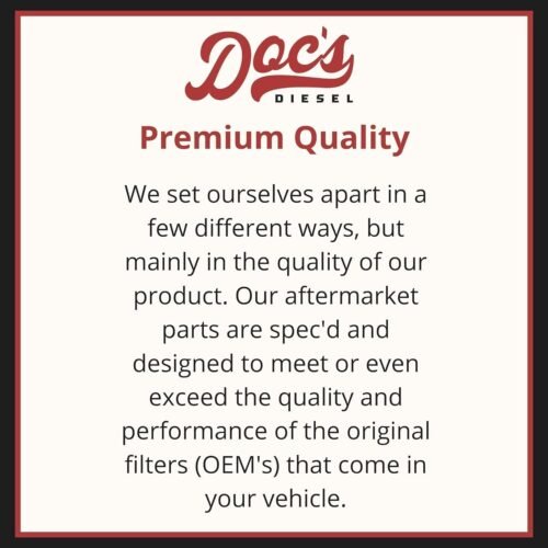 "Ultimate Diesel Filter Care Kit for 2020+ Chevy/GMC 6.6L Duramax: DGF429, D11878, DPA11888, D3932C Compatibility" - 이미지 4