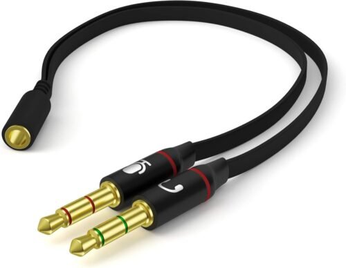 D & K Audio Magic: Dual 3.5mm Headphone Splitter for Seamless Sound Sharing on Computers and Smartphones - 이미지 7