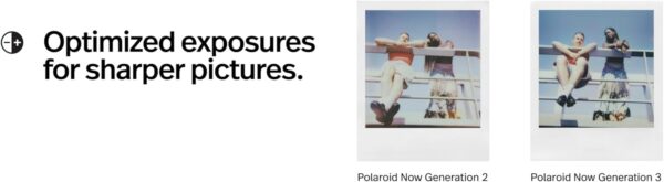 "Capture Memories in Style: Polaroid Now Gen 3 Instant Camera & 16-Photo Film Bundle in Chic Pebble White" - Image 7