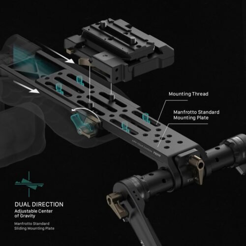 "Elevate Your Filmmaking: The Ultimate Foldable Lightweight Shoulder Rig for Seamless Compatibility" - 이미지 3