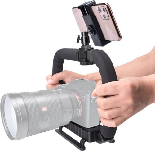 Ultimate Multi-Camera Stabilizer Rig: Elevate Your Vlogging Game with This Versatile Expansion Cage for GoPro, Canon, Nikon, Sony, and Smartphones! - 이미지 7
