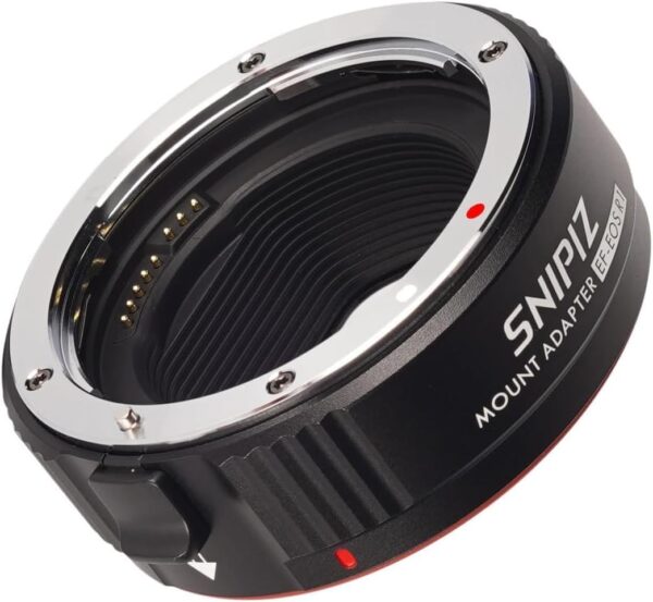 Lens Mount Adapter EF-EOS R - Auto Focus Compatible with Canon EF/EF-S Lens to EOS R, EOS RP, EOS R100, EOS R50, EOS R8, EOS R10, EOS R7, EOS R5C, EOS R3, EOS R6, EOS R5, EOS R6II Cameras