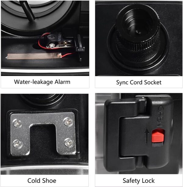 Sea frogs Underwater Camera Case Compatible with Sony A7SIII 16-35MM with Wide Angle Fisheye Lens IPX8 40m/130ft Maximum Diving Depth Waterproof Camera Housing for Diving, Surfing, Rowing, Skiing - Image 6