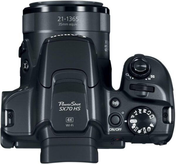 Capture Every Moment: Canon Powershot SX70 - 20.3MP, 65x Zoom, 4K Magic! - Image 7