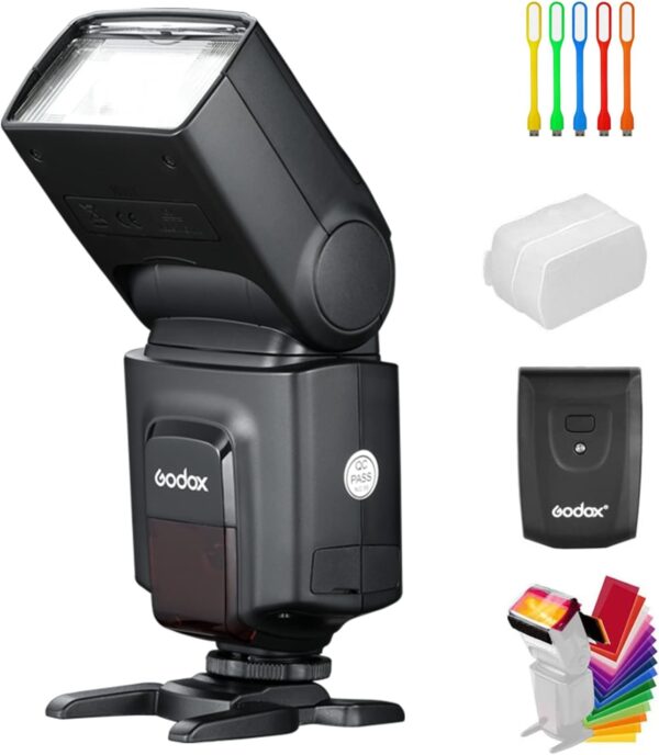 Rev Up Your Photography: The All-In-One Godox 433MHz GN33 Speedlite Flash for Every Shooter!