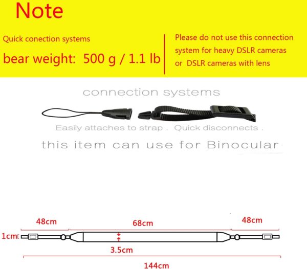 Bohemia Vintage Universal Adjustable Camera Camcorder Shoulder Neck Strap Belt with Harness Adapter Fits for DSLR Camera - Image 6