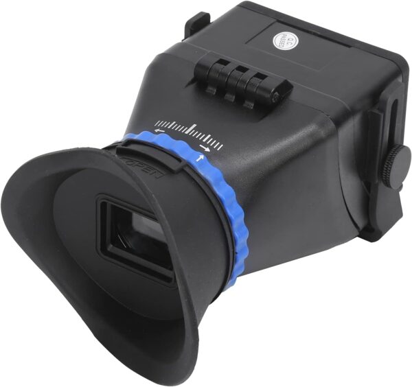 Camera Viewfinder Magnifier, 3X Magnification Sunshade LCD Viewfinder Compatible with 3in, 3.2in Camera Camcorder, SLR Cameras and Mirrorless Cameras Screen Sunshade Hood