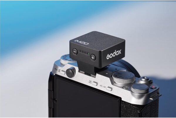 GODOX iM20 Mini Flash for Camera w/Built-in Battery, Conpact & Portable GN10/470 mAh USB-C Charging & Universal Hot Shoe Compatible with Sony zve10,zv1,a7iii/Ricoh gr3,gr3x/Fujifilm f1, NOT for ZV-1F - Image 8