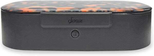 Sonix Beyond UV+O3 Sanitizer Box and Universal Charger UV and Ozone Disinfector for Phone, Mask, Makeup Brush, Nail Tool (Brown Tort) - Image 4