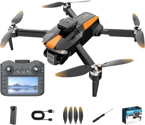 "Revolutionary 120° Dual-Camera Drone: Effortless Takeoff, Precision Control, and Smart Obstacle Navigation!"