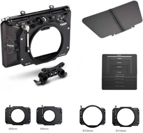 "Ultimate Tilt-a-Matte: Complete Cinema Filter System with Carbon Fiber Flag and Versatile Lens Adapters!" - 이미지 2