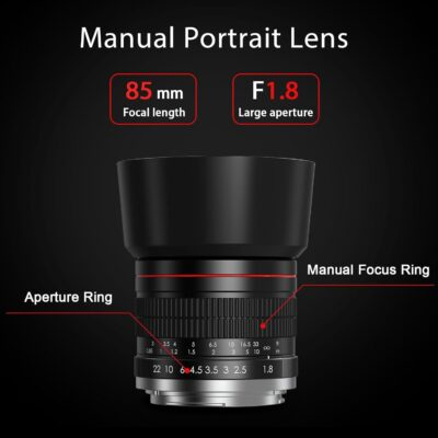 Unleash Your Creativity: The Canon RF 85mm f/1.8 Manual Focus Lens for Stunning Portraits - 이미지 3