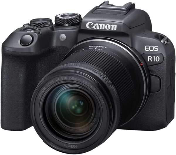 Unleash Your Creativity: Canon EOS R10 Mirrorless Vlogging Kit with Versatile RF-S18-150mm Lens