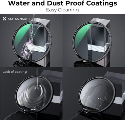 Transform Your Shots: K&F Concept 77mm Anamorphic Blue Streak Lens Filter for Stunning Light Flare Effects - 이미지 5