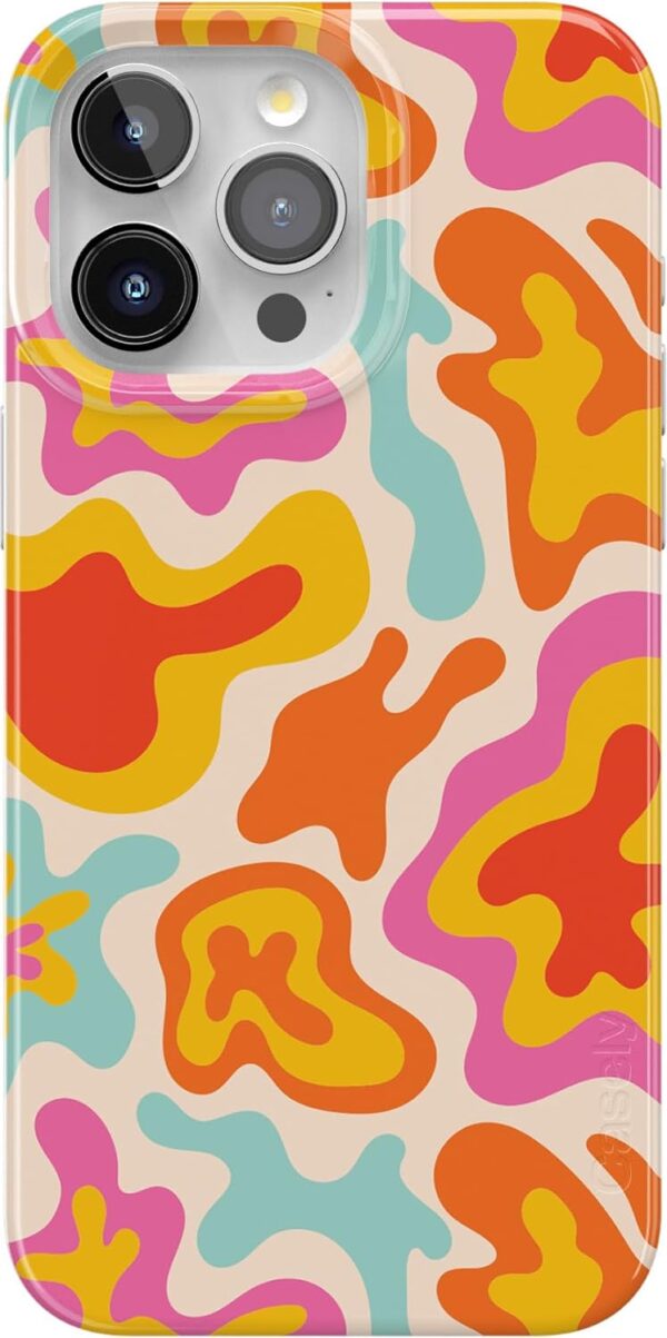 Tropical Vibes: Retro-Inspired Casely iPhone 15 Pro Case with MagSafe Magic