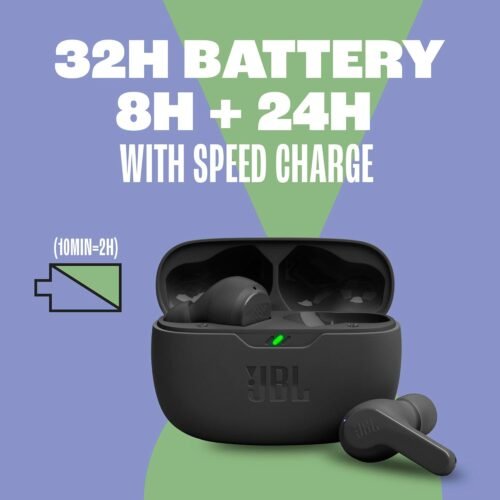 JBL Vibe Beam: Immerse Yourself in Deep Bass with Stylish True Wireless Earbuds - Bluetooth 5.2, All-Weather Durability, and 32-Hour Playtime! - 이미지 4