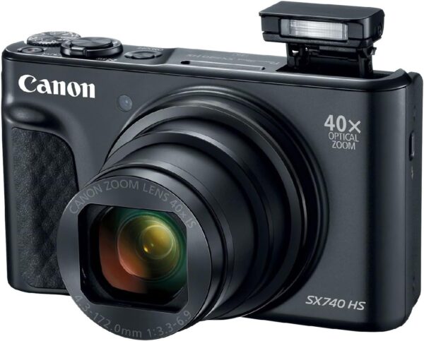 Canon Snap & Capture: Compact Digital Camera with 3.0" LCD in Sleek Black (Model 2955C001) - Image 4