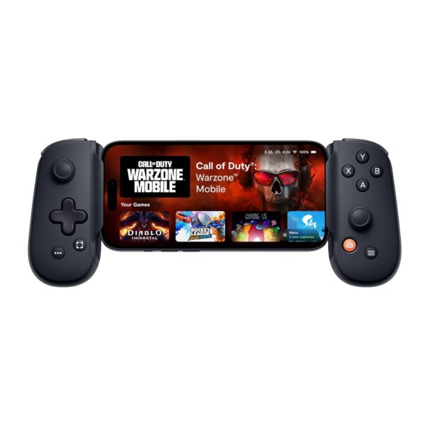BACKBONE One Mobile Gaming Controller for Android and iPhone 15/16 Series (USB-C) - 2nd Gen - Turn Your Phone into a Gaming Console - Play Xbox, PlayStation, Call of Duty, Roblox, Fortnite & More