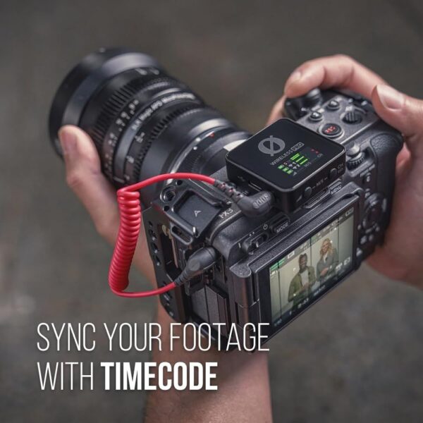 RODE Wireless PRO Compact Wireless Microphone System with Timecode, 32-bit Float On-board Recording, 2 Lavalier Microphones and Smart Charge Case for Filmmaking and Content Creation - Image 9