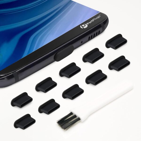"Ultimate Protection: 10-Pack USB-C Dust Plugs for iPhone, Galaxy, Pixel, and More!" - Image 4