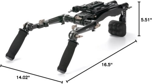 "Elevate Your Filmmaking: The Ultimate Foldable Lightweight Shoulder Rig for Seamless Compatibility" - 이미지 10
