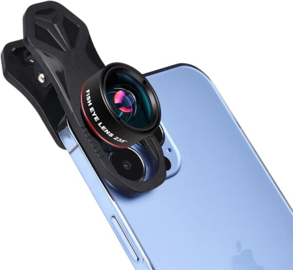 Transform Your Photography with the Universal 235° Fisheye Lens for All Smartphones!