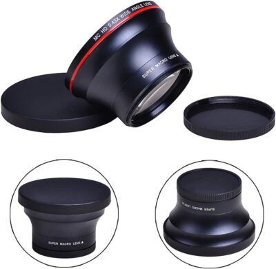 Tectra 52MM 0.43x Pro HD Wide Angle Lens with Macro Feature for Nikon DSLR Series - 이미지 6