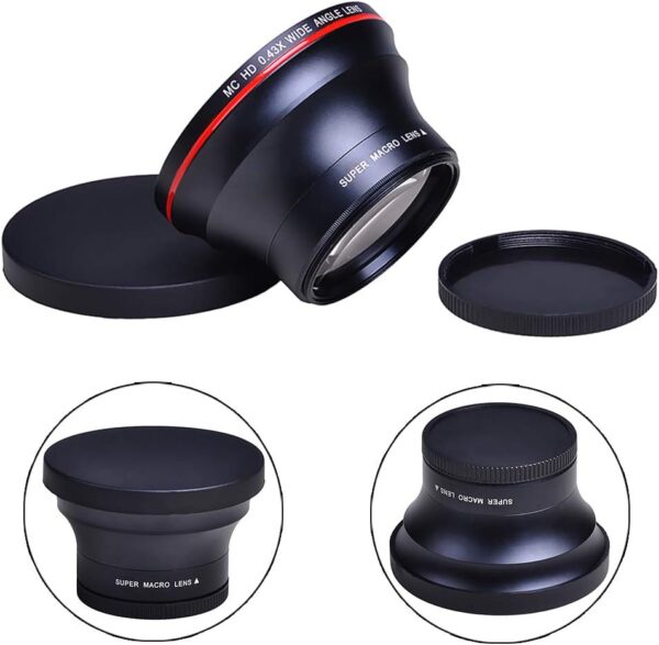 Tectra 52MM 0.43x Professional HD Wide Angle Lens (Macro Portion) for Nikon DSLR D3300 D3200 D3100 D5500 D5300 D5200 D5100 D7100 D7000 Cameras - Image 6
