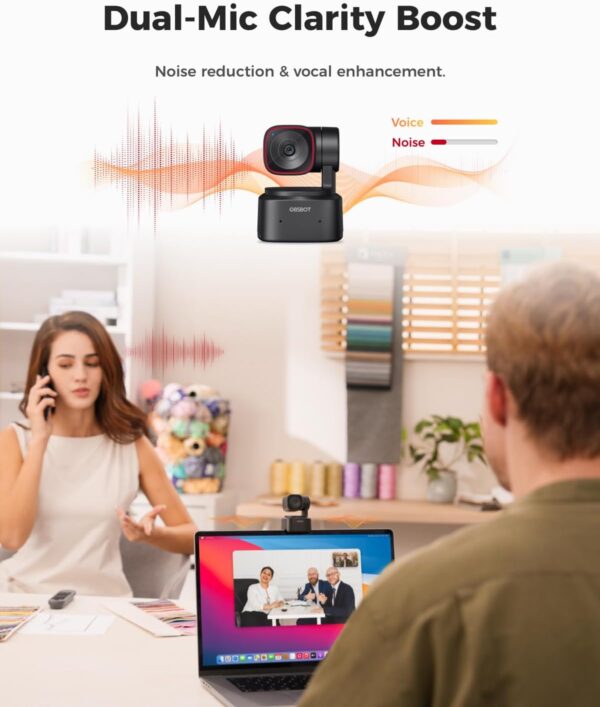 Capture Every Moment: The OBSBOT Tiny 2 Lite 4K AI-Powered Streaming Webcam for Seamless Connectivity! - Image 9