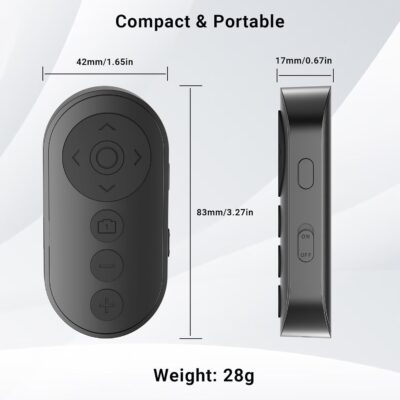 Smartphone Zoom Shutter: Master Your Photos & Videos with This Wireless Remote for iPhone & Android! - 이미지 7