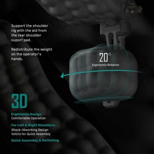 "Elevate Your Filmmaking: The Ultimate Foldable Lightweight Shoulder Rig for Seamless Compatibility" - 이미지 6