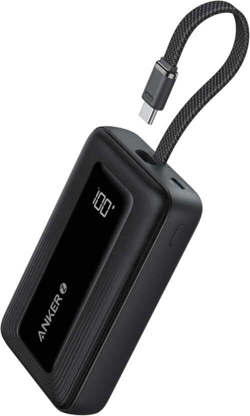 Power Up Anywhere: The 10,000mAh Anker Power Bank – Ultimate Fast Charging Companion for All Your Devices!