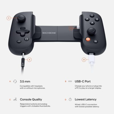 Transform Your Phone into a Gaming Powerhouse: Backbone Mobile Controller for iPhone 15/16 & Android! - 이미지 3