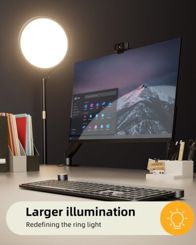 Illuminate Your Creativity: 10.5" LED Ring Light & 72" Tripod Bundle for Flawless Video & Makeup Mastery! - 이미지 3