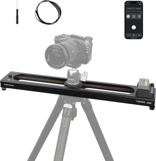 "Unlock Cinematic Potential: Accsoon Toprig 24” Motorized Slider with Smart Dual Control and Dynamic Features"