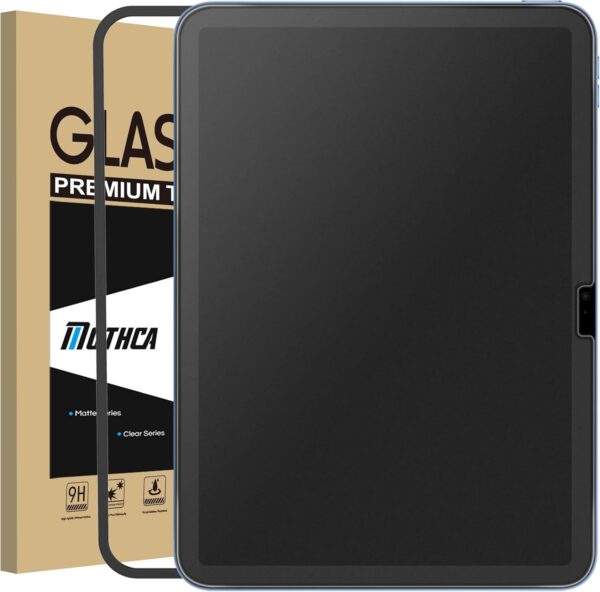 "Elevate Your iPad Experience: Mothca Anti-Glare Matte Screen Protector for 11-inch A16 & 10th Gen Models"