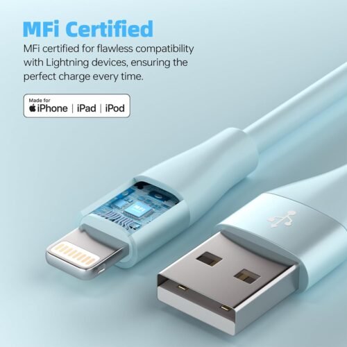 "Lightning Fast: 3-Pack 10FT MFi-Certified iPhone Chargers for Ultimate Compatibility" - 이미지 2