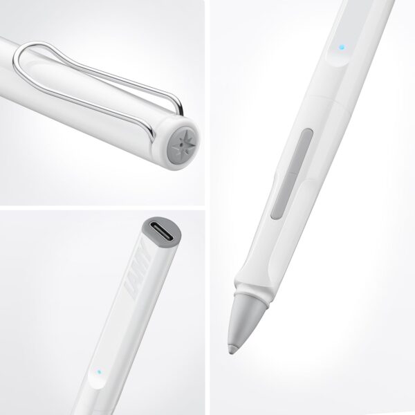 "Explore Precision: LAMY Safari Note+ White iPad Stylus with Palm Rejection & Ergonomic Design – Your Ultimate Writing Companion!" - Image 2