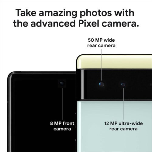"Experience Innovation: Google Pixel 6 – Unlocked 5G Smartphone with Stunning Dual Lenses in Stormy Black" - 이미지 4