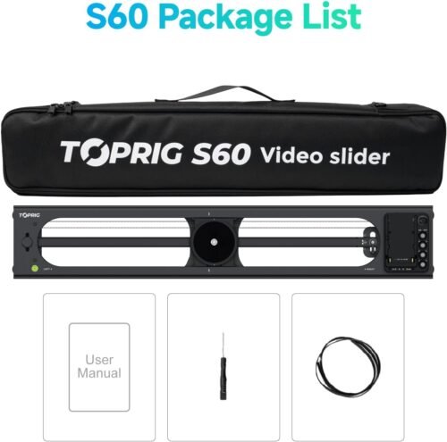 "Unlock Cinematic Potential: Accsoon Toprig 24” Motorized Slider with Smart Dual Control and Dynamic Features" - 이미지 2