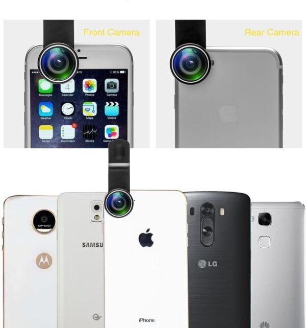 Ultimate 6-in-1 Clip-On Lens Bundle: Elevate Your Smartphone Photography with 18x Zoom and Tripod! - Image 8