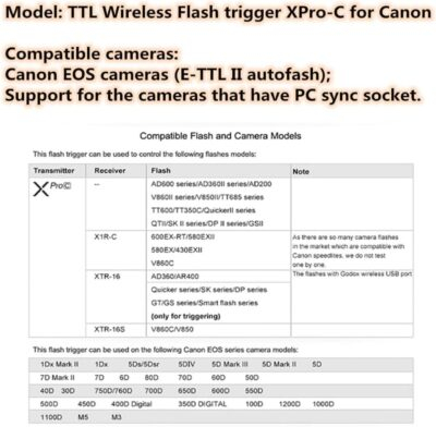 Unleash Your Creativity: Godox Xpro-C TTL Wireless Flash Trigger for Canon with Instant HSS and Custom Functions! - 이미지 2