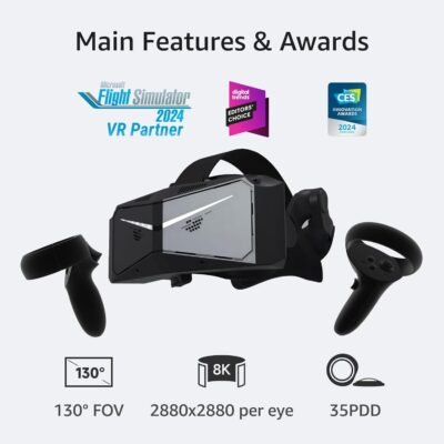 Elevate Your Virtual Experience: Discover the Pimax Crystal Light Prime PCVR Headset with Stunning 8K Clarity and Ultimate Comfort! - 이미지 2