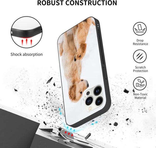 Easycosy Personalized Picture Phone Cases for 16 15 14 13 12 11 Pro/Max/Mini XR X Xs Max Custom Multiple Photo iPhone Case for Friends Family Birthday Gifts Customized Full Protection TPU Cover - Image 5