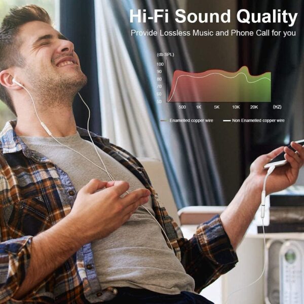 Ultimate 3-Pack Lightning to 3.5mm Audio Adapter: MFi Certified for iPhone 14-7 Compatibility! - Image 5