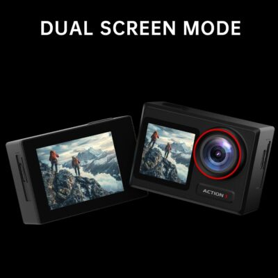 Unleash Adventure: The Ultimate 4K Action Camera with Dual Screens & 132FT Depth Capability! - 이미지 2