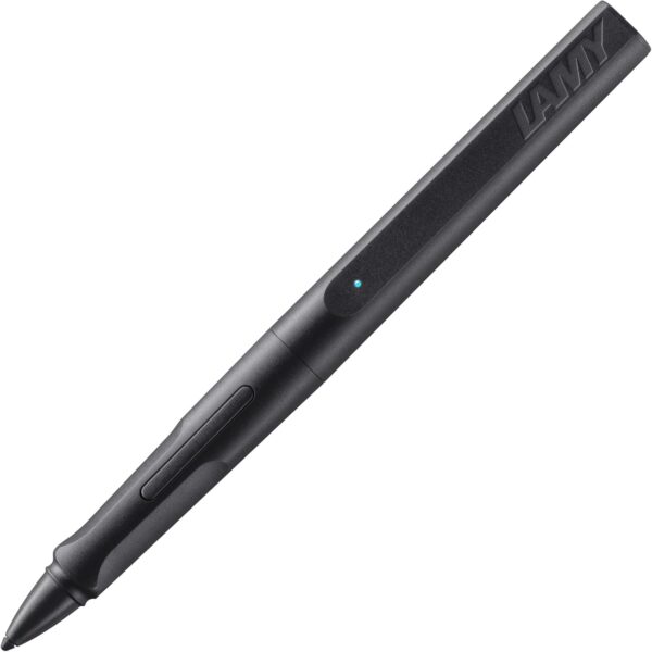 LAMY Safari Note+ All Black iPad Pen - Stylus Pen with Palm Rejection, tilt Sensitivity & Ergonomic Grip - Compatible with Various iPad Models & Generations - up to 10 Hours Battery Life